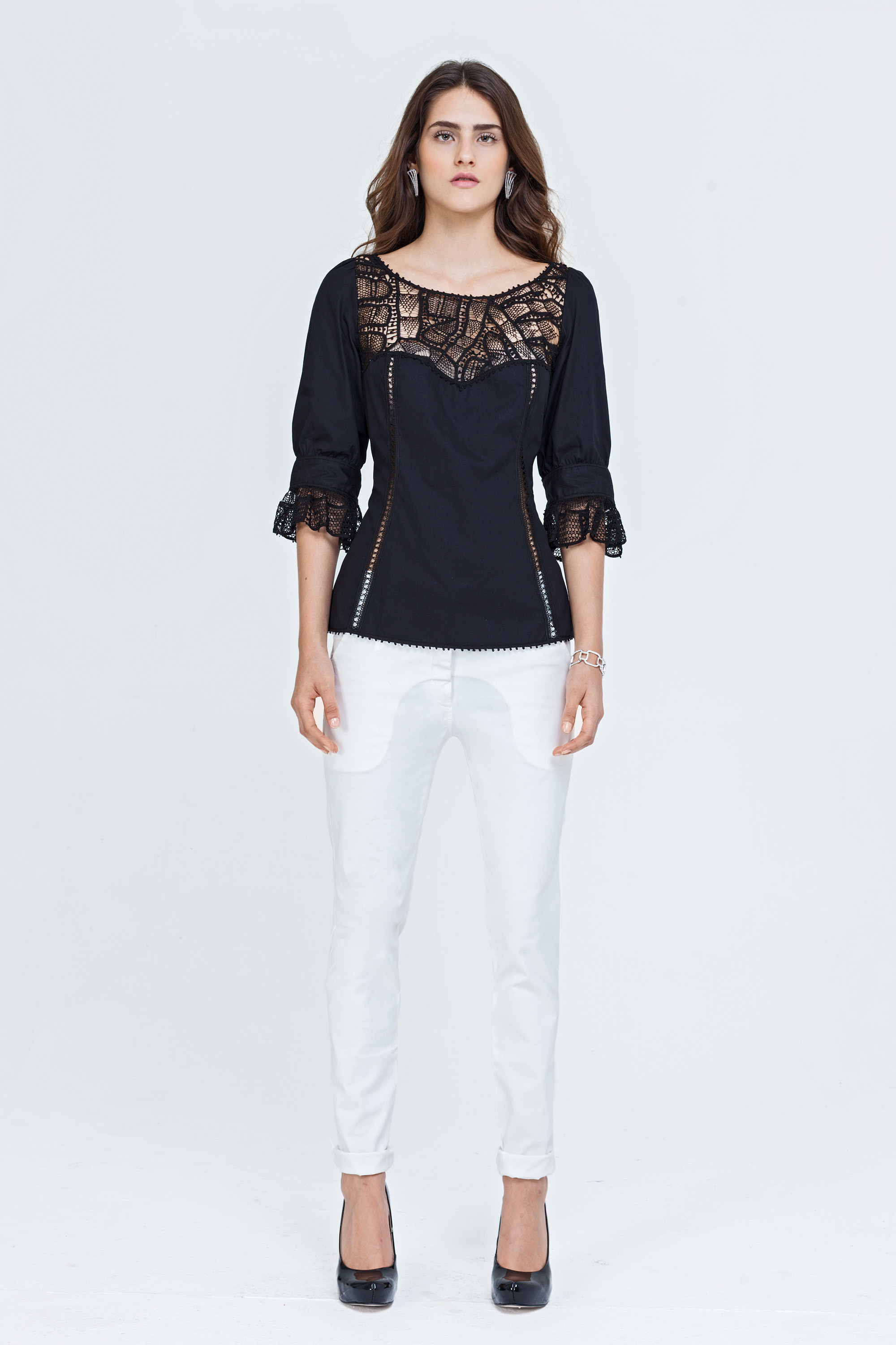 BLUSA RENDA RENASCENÇA  